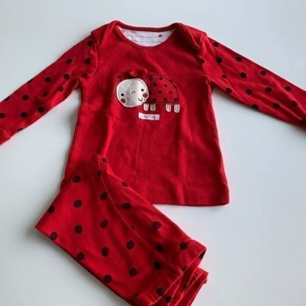 PJ's in red 12-18 months